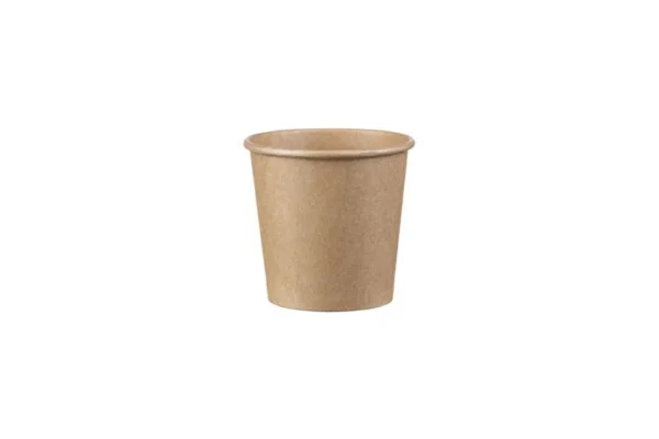 Xάρτινo Ποτήρι Μονού Τοιχώματος SW 4oz Kraft