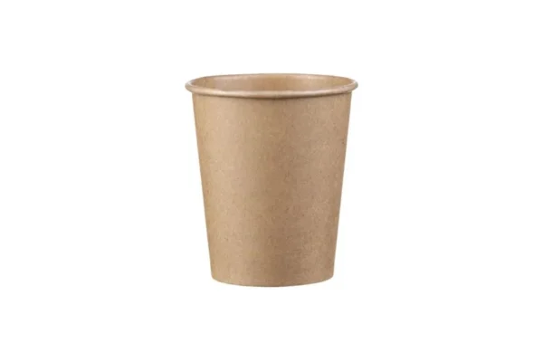 Xάρτινo Ποτήρι Μονού Τοιχώματος SW 8oz Kraft