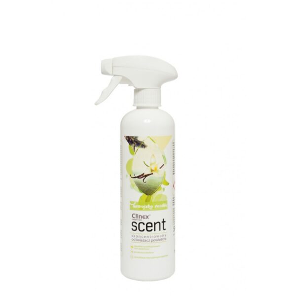 Τα υπερσυμπυκνωμένα αποσμητικά χώρου Clinex SCENT είναι μοναδικά προϊόντα που προορίζονται για χρήση σε όλους τους εσωτερικούς χώρους ακόμα και σε αυτοκίνητα. Εκτός από το μοναδικό άρωμα που προσφέρουν, τα προϊόντα αυτά απορροφούν αποτελεσματικά τις δυσάρεστες οσμές αλλά και τις εξουδετερώνουν. Έχουν το ασύγκριτο πλεονέκτημα ότι μπορείτε να τα ψεκάσετε απ΄ευθείας στα υφάσματα(π.χ κουρτίνες, χαλιά, πατάκια αυτοκινήτων) για άρωμα στο χώρο που διαρκεί όσο κανένα! Ένα πραγματικό ''εργαλείο'' για τις επιχειρήσεις HO.RE.CA αλλά και για εταιρείες ενοικίασης αυτοκινήτων, πλυντήρια αυτοκινήτων. Διατίθενται σε ποικιλία πρωτότυπων αρωμάτων για να διαλέξετε.