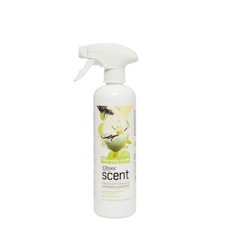 Τα υπερσυμπυκνωμένα αποσμητικά χώρου Clinex SCENT είναι μοναδικά προϊόντα που προορίζονται για χρήση σε όλους τους εσωτερικούς χώρους ακόμα και σε αυτοκίνητα. Εκτός από το μοναδικό άρωμα που προσφέρουν, τα προϊόντα αυτά απορροφούν αποτελεσματικά τις δυσάρεστες οσμές αλλά και τις εξουδετερώνουν. Έχουν το ασύγκριτο πλεονέκτημα ότι μπορείτε να τα ψεκάσετε απ΄ευθείας στα υφάσματα(π.χ κουρτίνες, χαλιά, πατάκια αυτοκινήτων) για άρωμα στο χώρο που διαρκεί όσο κανένα! Ένα πραγματικό ''εργαλείο'' για τις επιχειρήσεις HO.RE.CA αλλά και για εταιρείες ενοικίασης αυτοκινήτων, πλυντήρια αυτοκινήτων. Διατίθενται σε ποικιλία πρωτότυπων αρωμάτων για να διαλέξετε.