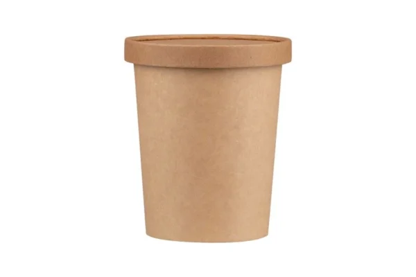 Χάρτινο Kraft Σκεύος Φαγητού 900ml - Image 2