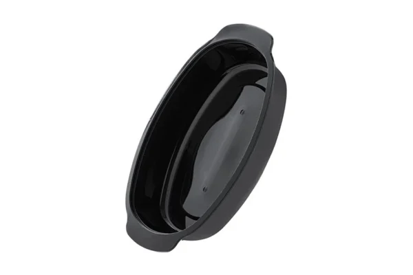 Σκεύος Οβάλ PP Φαγητού Μ/W με Διάφανο Καπάκι 750ml - Image 3