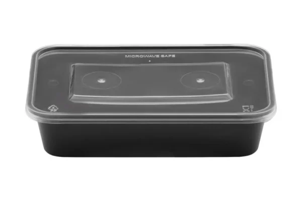Σκεύος PP Φαγητού M/W με Διάφανο Καπάκι 500 ml