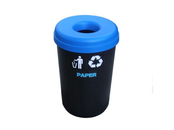 ΚΑΔΟΣ ΑΝΑΚΥΚΛΩΣΗΣ ΠΛΑΣΤΙΚΟΣ ΜΕ ΑΝΟΙΓΜΑ 60LT - Image 3